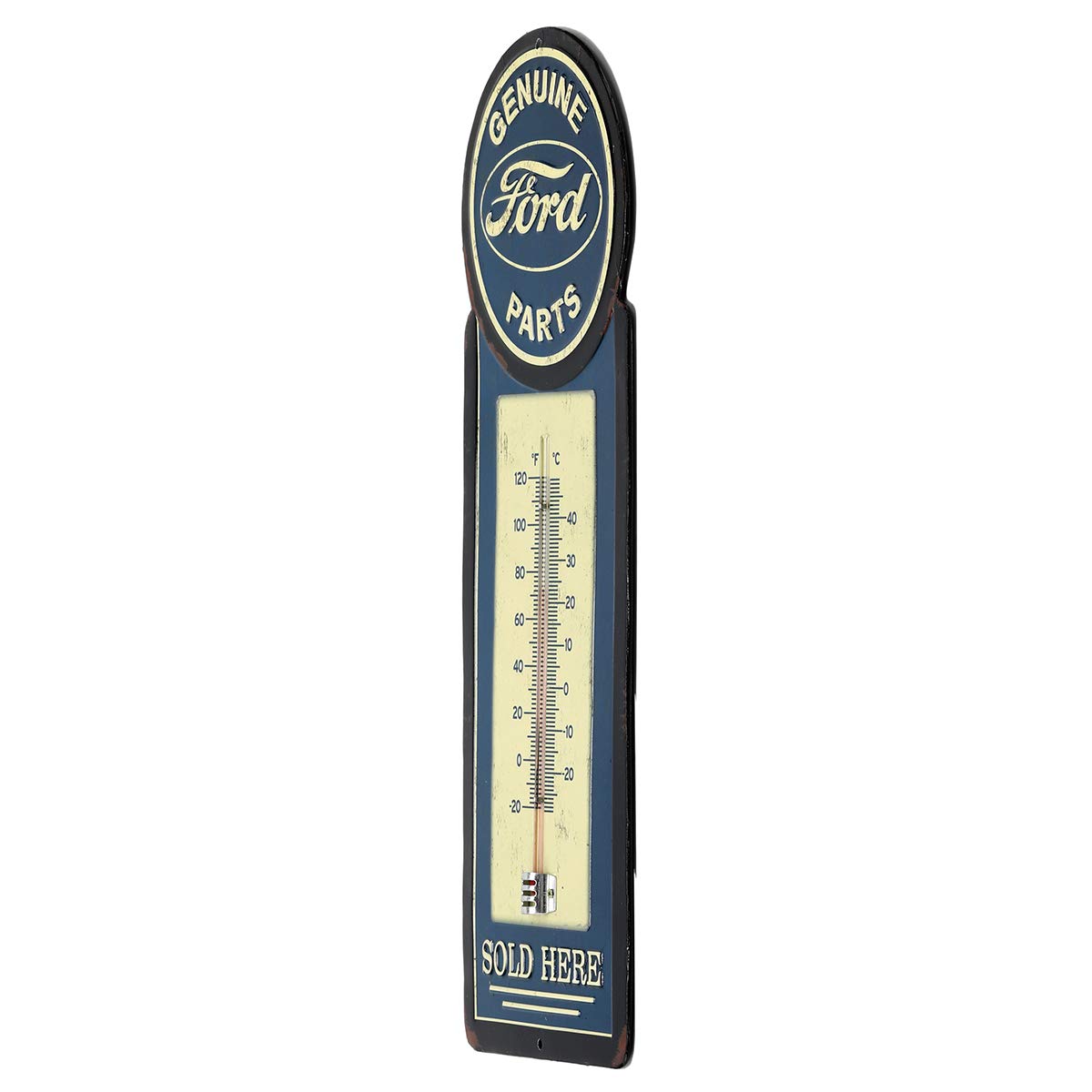 Amazon.com : Collections Etc Vintage Metal Wall Thermometer